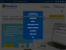 Tablet Screenshot of eurofarma.com.br