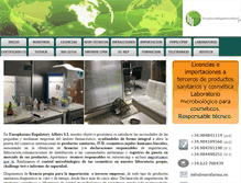 Tablet Screenshot of eurofarma.es